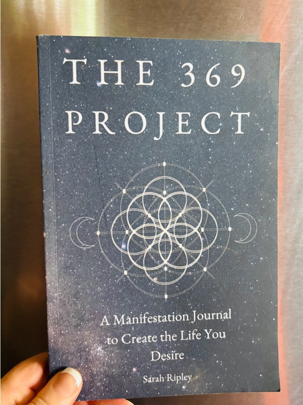 The 369 Project Manifestation Journal - Navy Starry Cover